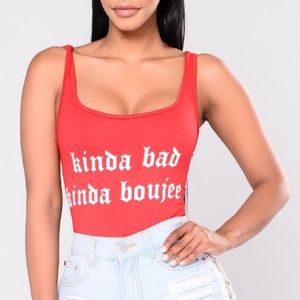"Kinda Bad-Kinda Boujee" Bodysuit!